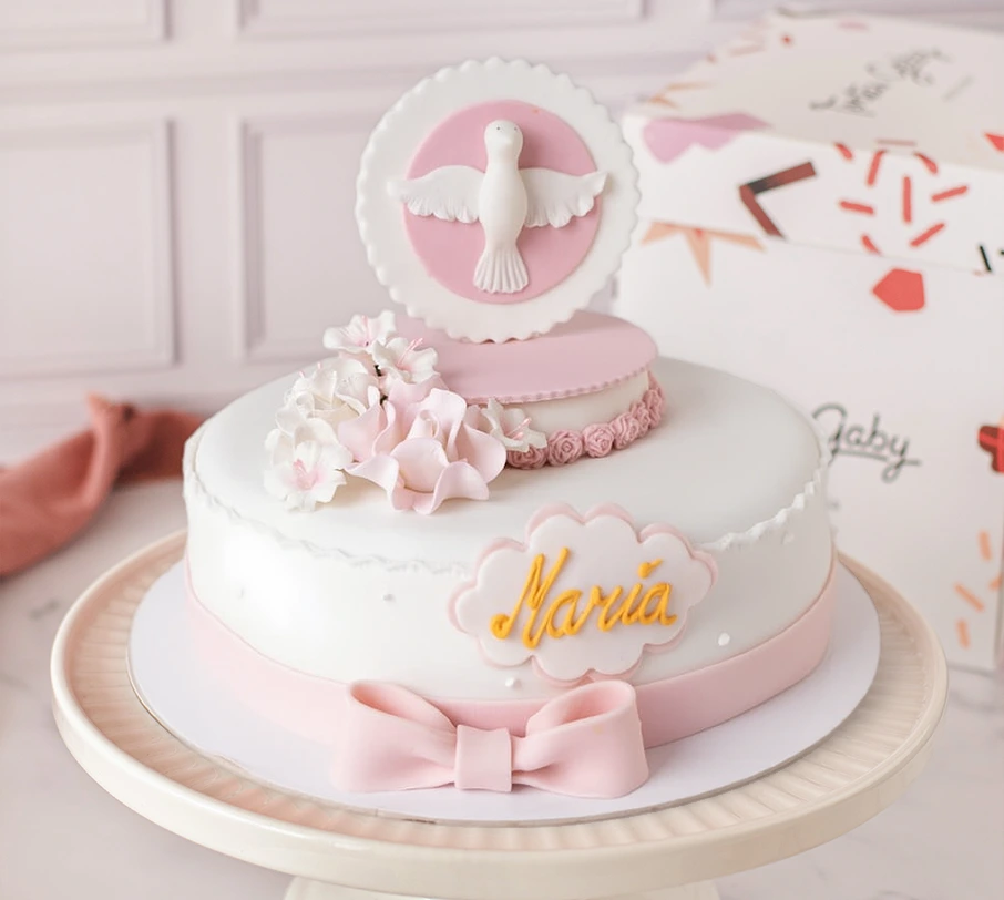 [020020020010252] TORTA PALOMA ROSA (VAINILLA)