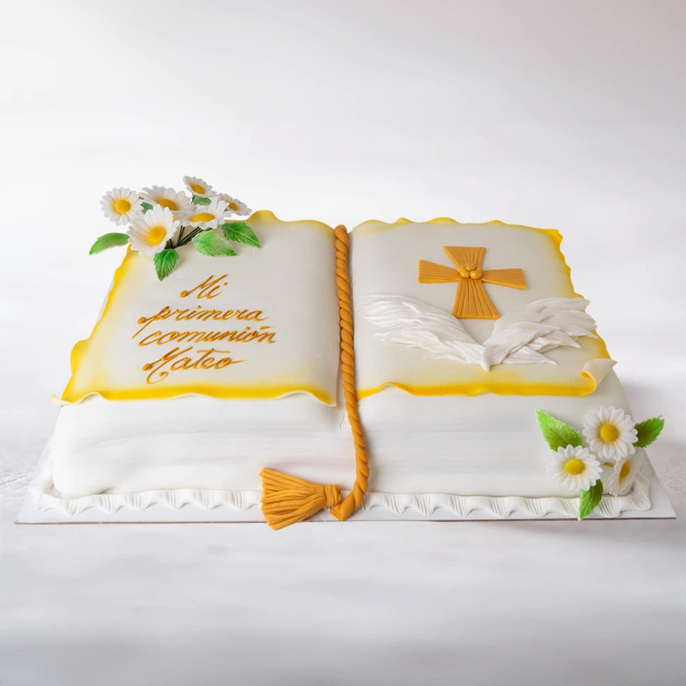 [020020020010258] TORTA BIBLIA DE LUZ (VAINILLA)