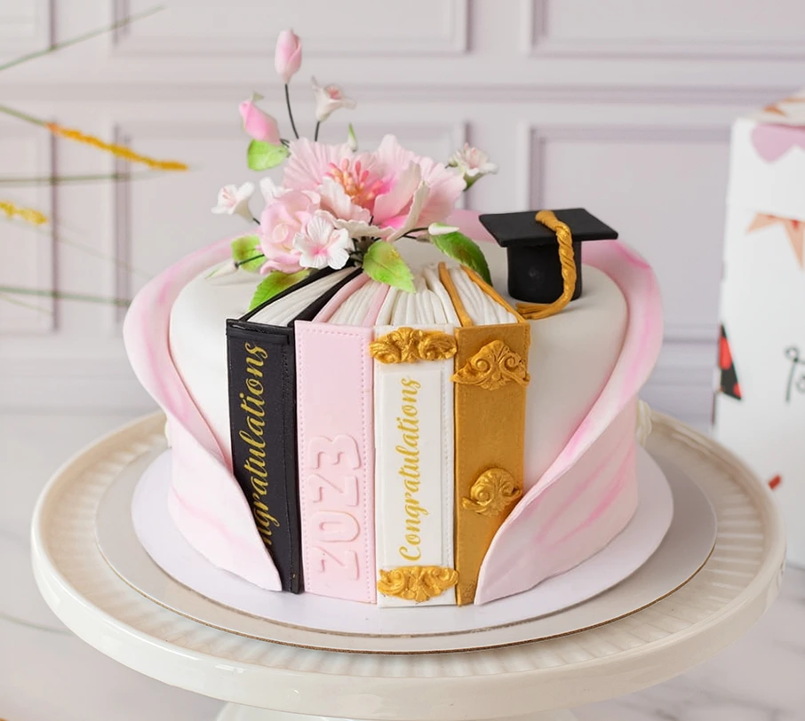 [020020020010316] TORTA FLORES DE LOGRO (VAINILLA)